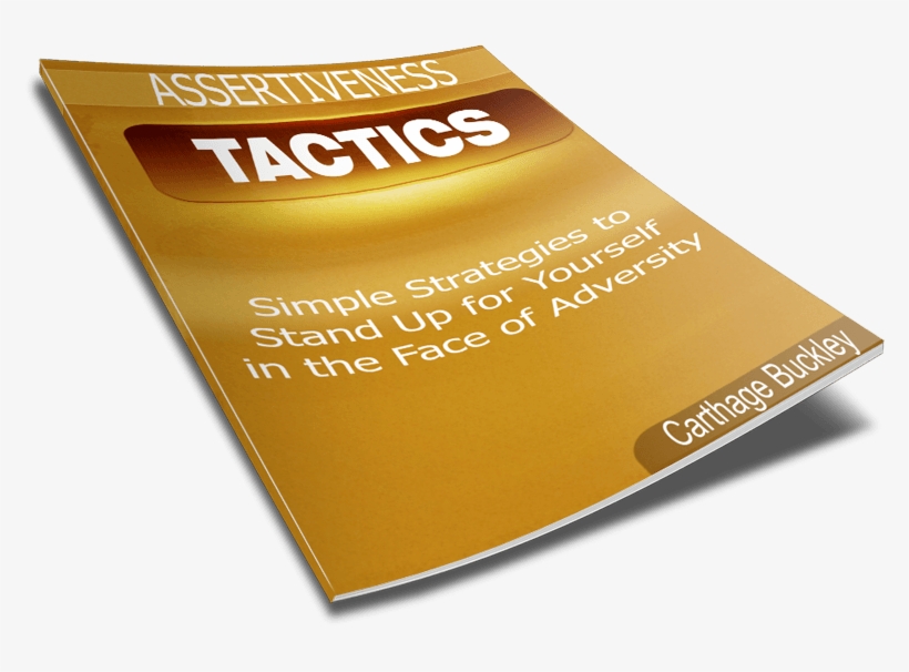 Assertiveness Tactics 3d Transparent Background - Brochure, transparent png