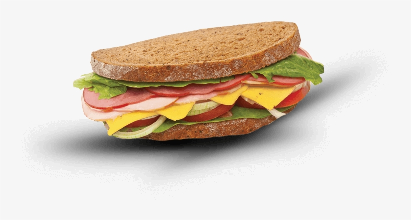 Deli-sandwich - Ham And Cheese Sandwich, transparent png