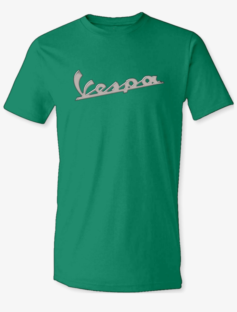 Vespa Vintage Chrome T Shirt - Vespa, transparent png