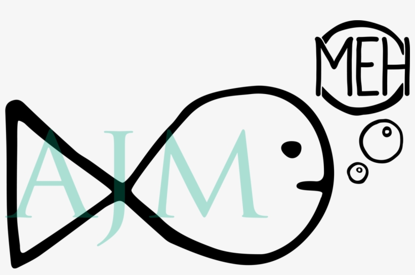 Meh Fish, transparent png