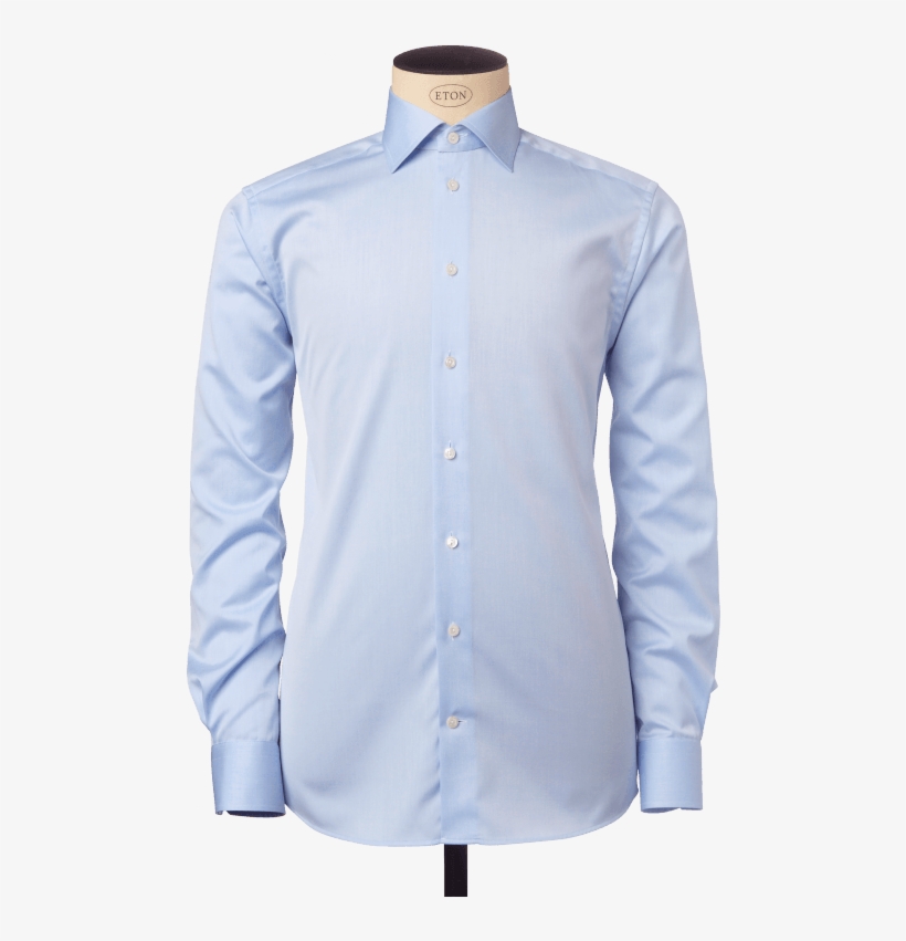 White Dress Shirt Png Image - Blue Dress Shirt Png, transparent png