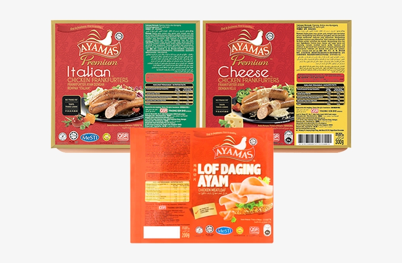 Chicken Loaf Ayamas, transparent png