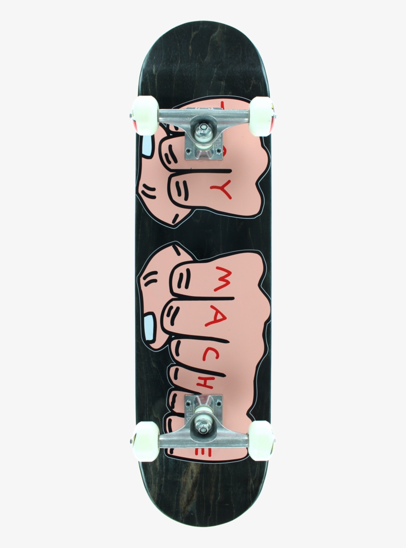 Toy Machine Fists Complete Skateboard Deck 1024x1024 PNG Download