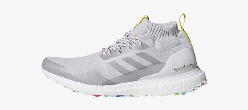 1 - Adidas Ultra Boost Mid Confetti, transparent png