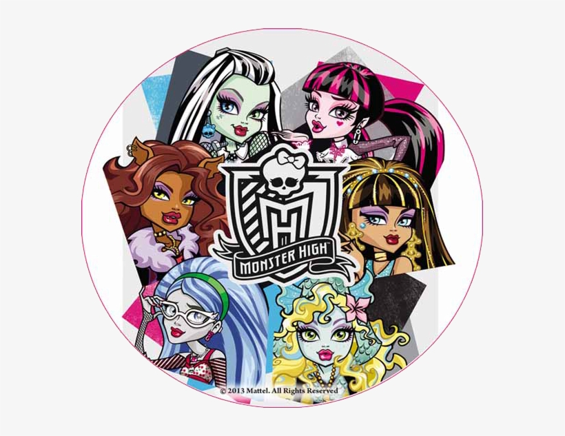 Barbie Wafer - Monster High, transparent png