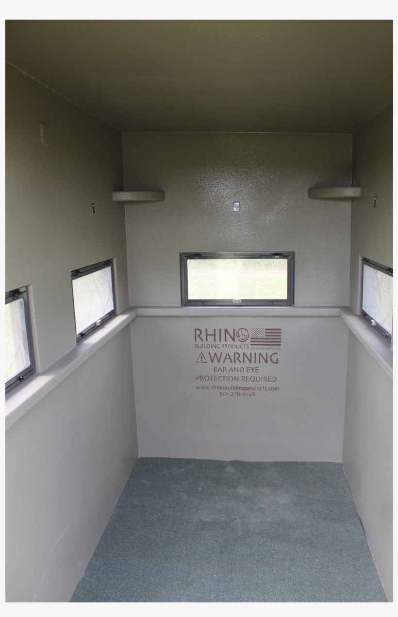 Major 4 Man Gun Blind - Gun Blind Interior, transparent png