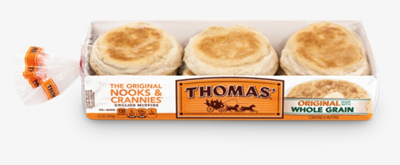 Original Made With Whole Grains English Muffins - Honey Wheat English Muffins, transparent png
