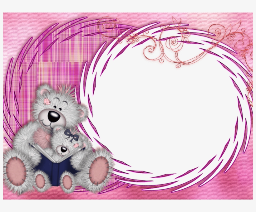 Moldura Para Foto Bebe - Marco Para Fotos De Peluches, transparent png