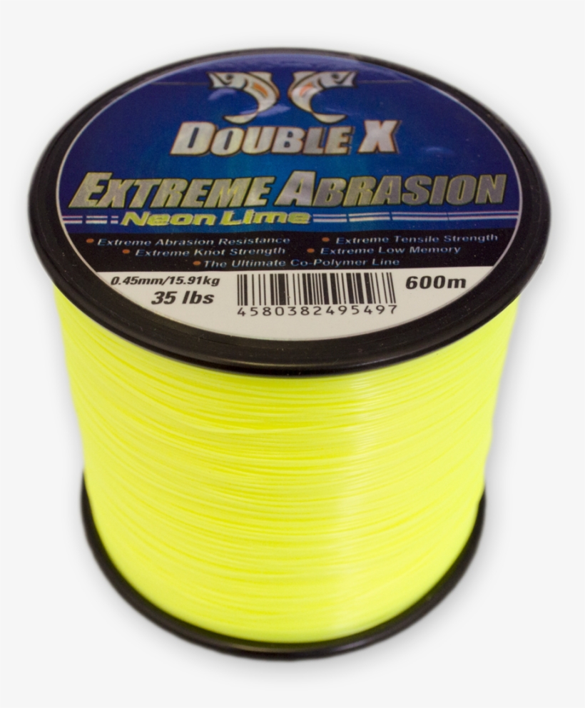 Double-x Extreme Abrasion - Double X Extreme Abrasion Fishing Line, transparent png