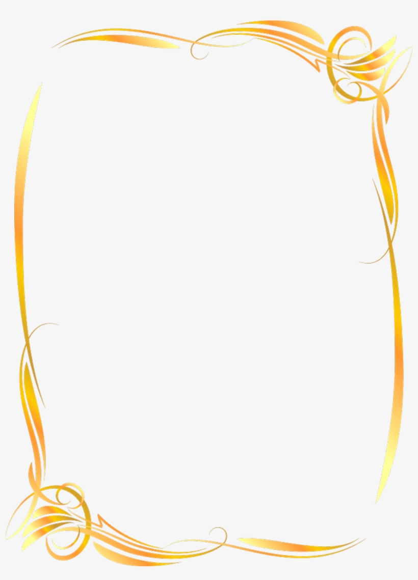 Computer Gold Frame Euclidean Vector File Ornate Clipart - Vector Graphics, transparent png