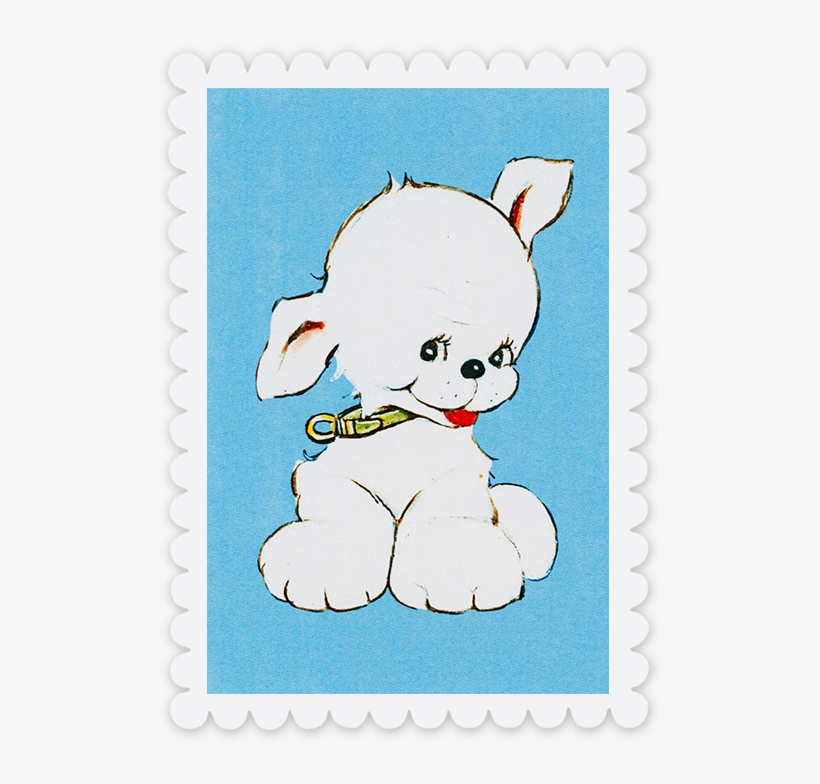 Doggie Postcard - Cartoon, transparent png