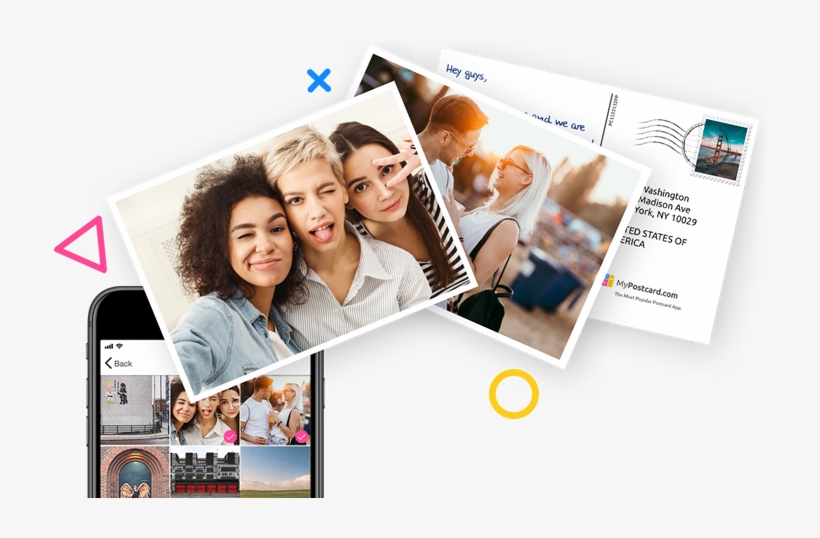 "the Best Postcard App Out There - Flyer, transparent png