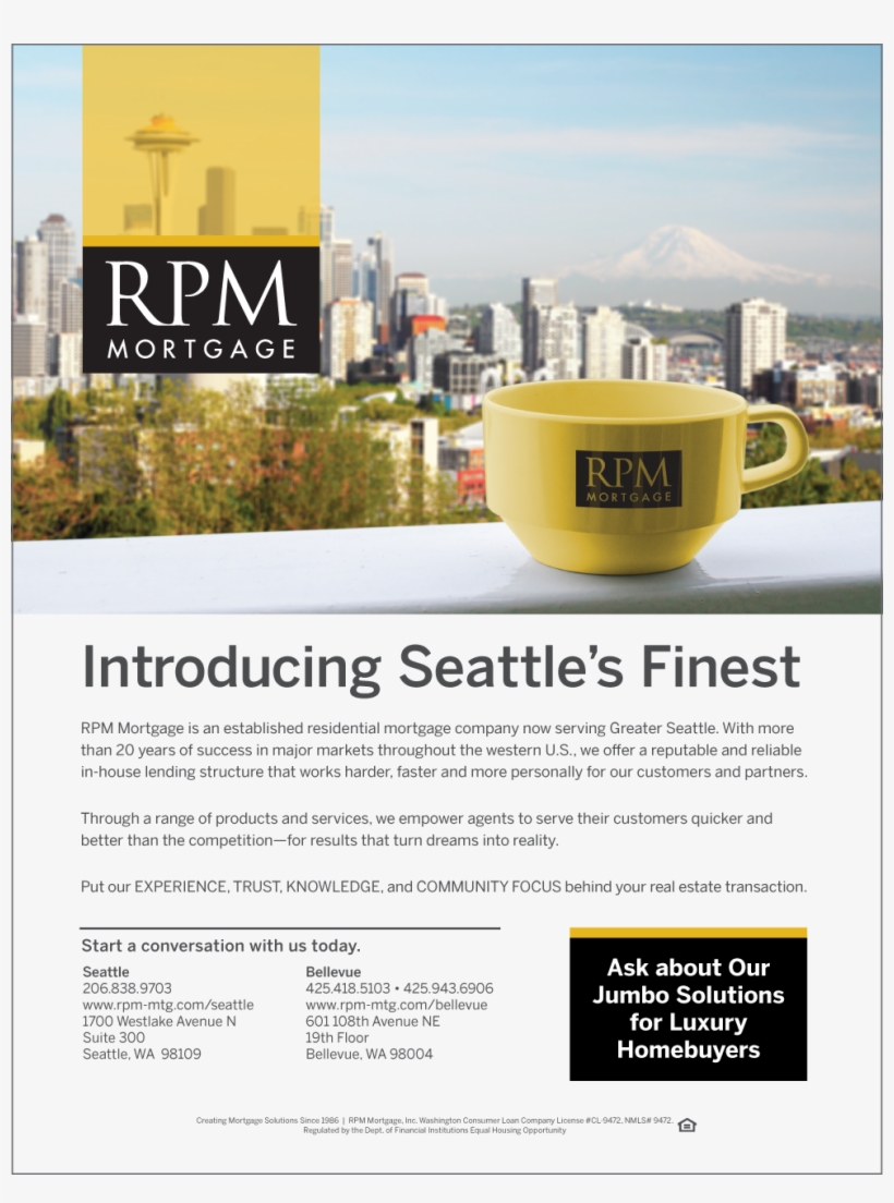 Rpm Mortgage - Seattle, transparent png