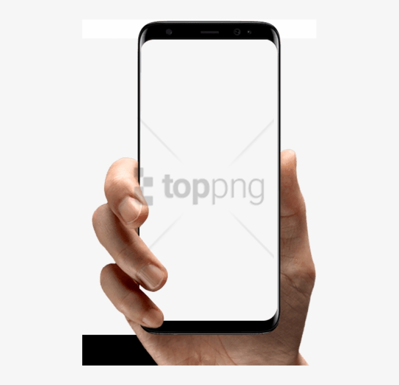 Free Png Hand Holding Phone Png Image With Transparent - Hand Holding Phone Png, transparent png