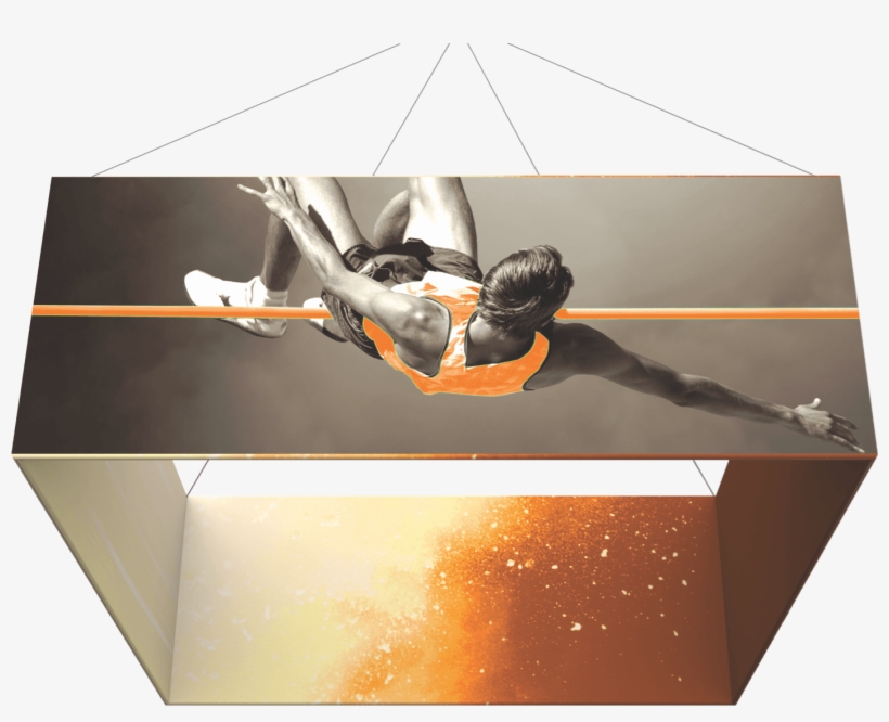 Square Hanging Trade Show Banner - Poster, transparent png