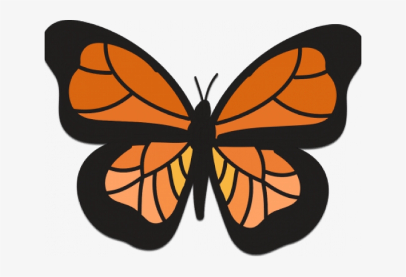 Monarch Butterfly Clipart Orange Free Clip Art Stock - Living Things Clipart, transparent png