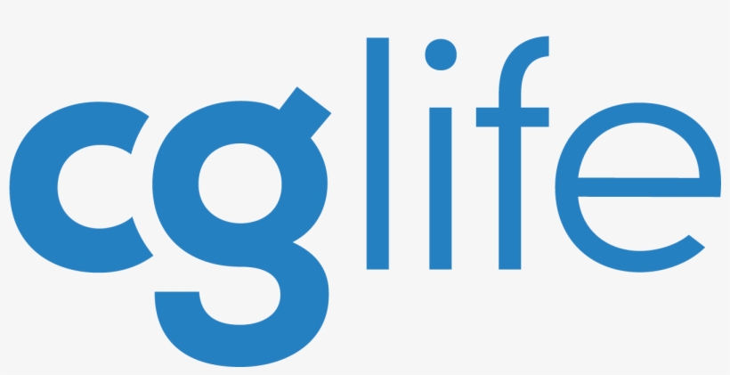 Cg Life Logo Blue - Graphic Design, transparent png