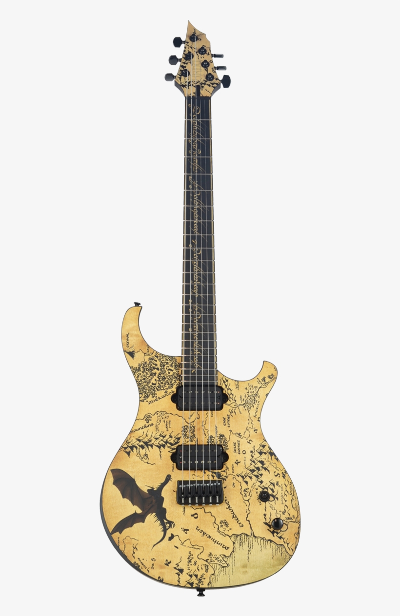 Valiant Lotr Custom ~ - Electric Guitar, transparent png