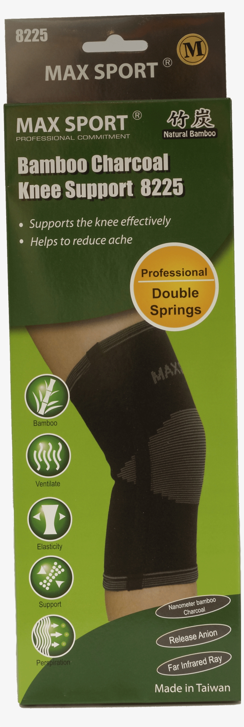 Bamboo Charcoal Knee Support , Double Extra Large Size - Sock, transparent png
