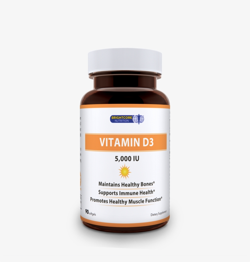 Vitamin D3 - 5,000 Iu - Hericium, transparent png