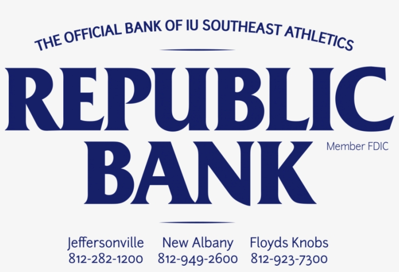 Republic Bank Sponsors Iu Southeast Athletics - Republic Bank & Trust Company, transparent png