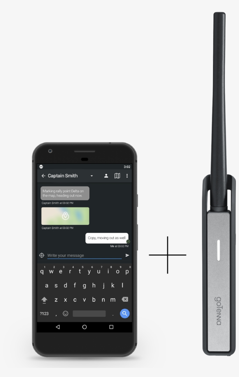 Gotenna Pro - Smartphone, transparent png