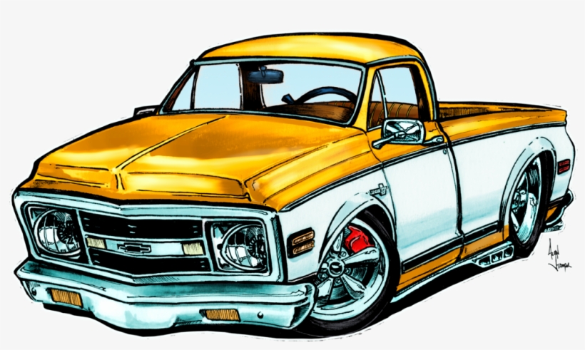 C By Adstamper Car Toons Pinterest Cars - Chevrolet C/k, transparent png