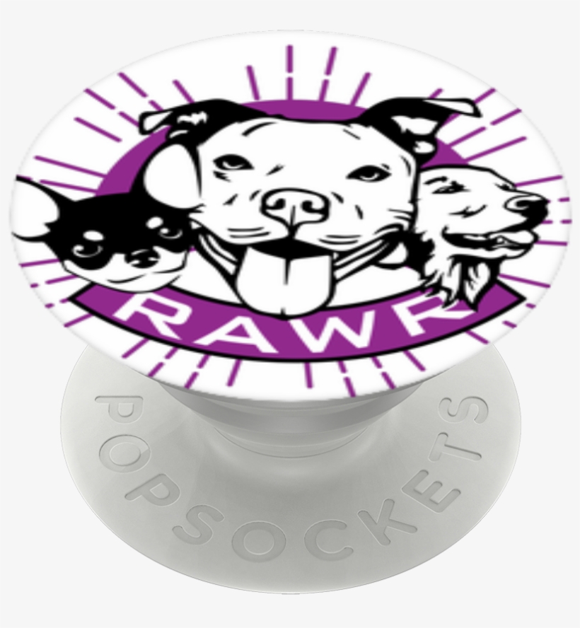 Rawr Zoom Logo, Popsockets - Cartoon, transparent png