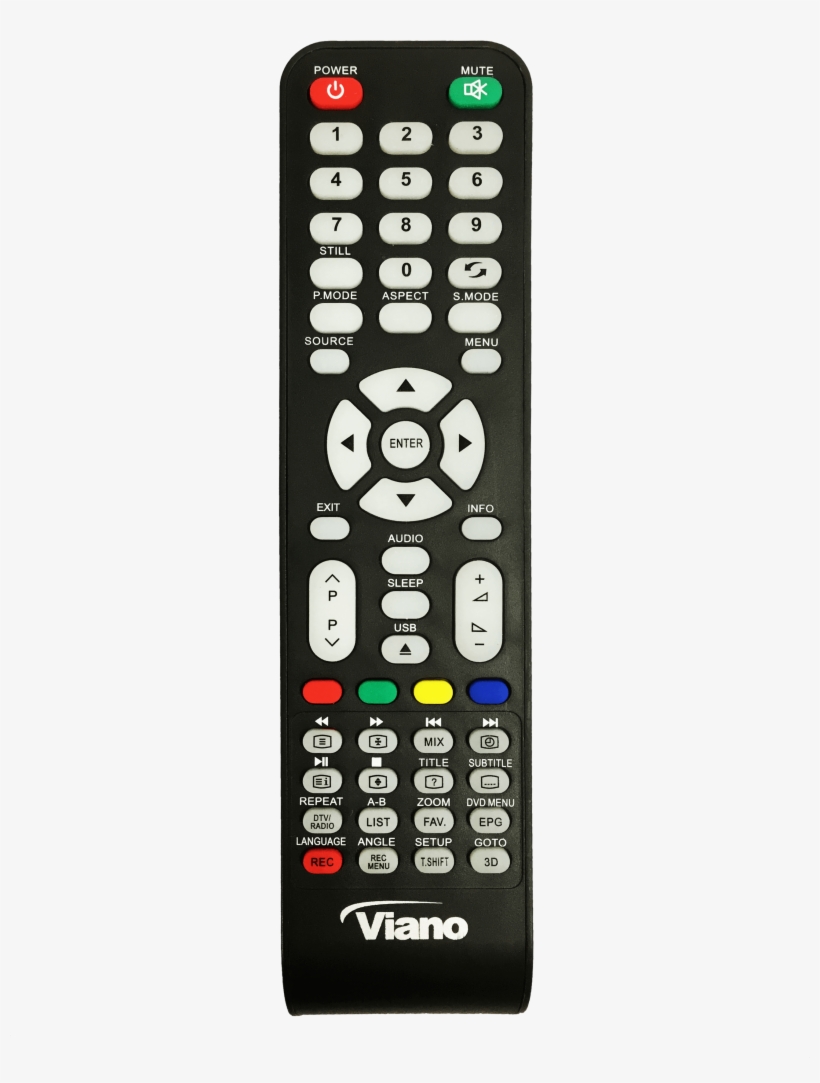 Remote Control For 3d Tv Models - Controle Universal Tv Cce, transparent png