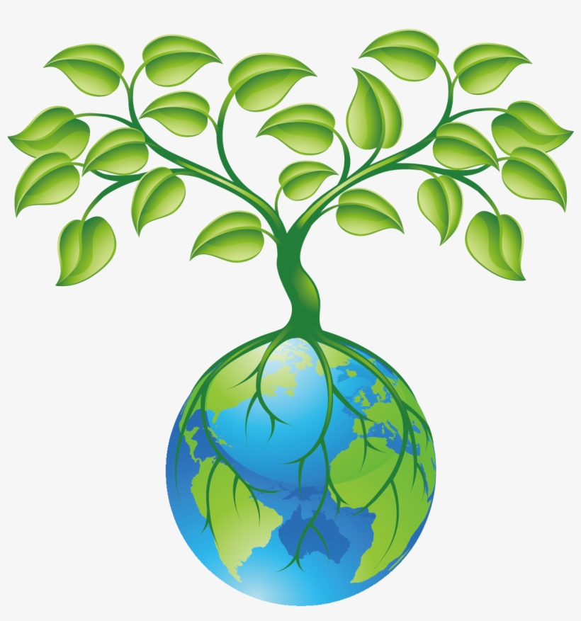 Planta De Raíz De Árbol Clip Art - World Earth Day Poster, transparent png