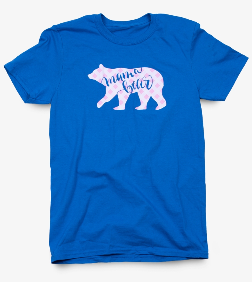 Mama Bear Royal - Active Shirt, transparent png