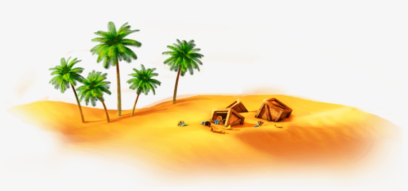 Desert Freeuse Stock Huge Freebie Download - Desert Oasis Png, transparent png