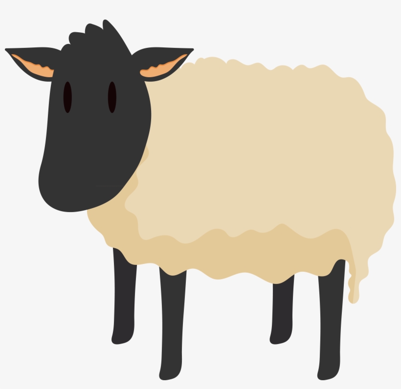 Goat Vector Eyes Cartoon Farm Sheep 3505x3235 PNG Download PNGkit