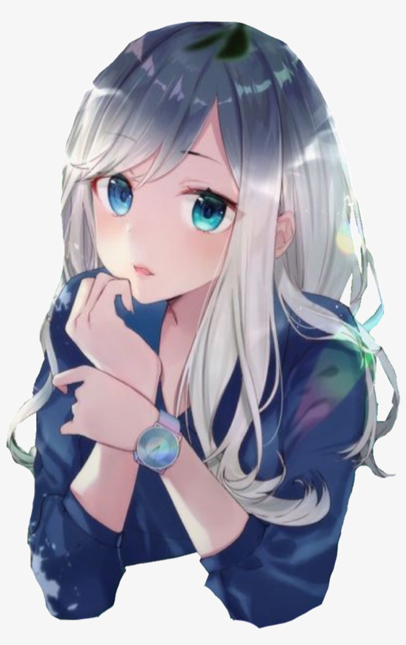 Anime Girl Sticker - دختر کفشدوزک و پسر گربه ای, transparent png