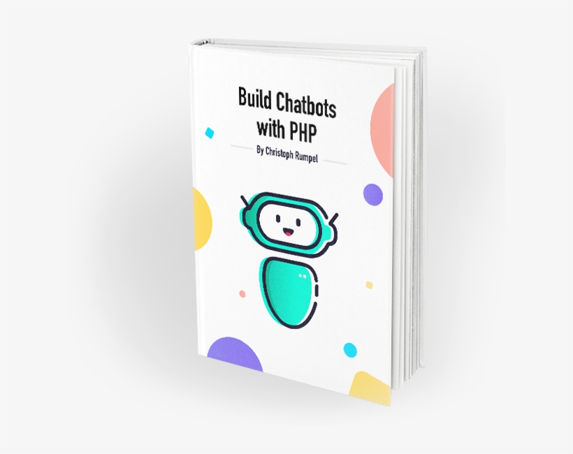 Build Chatbots In Php Book Cover - Illustration, transparent png