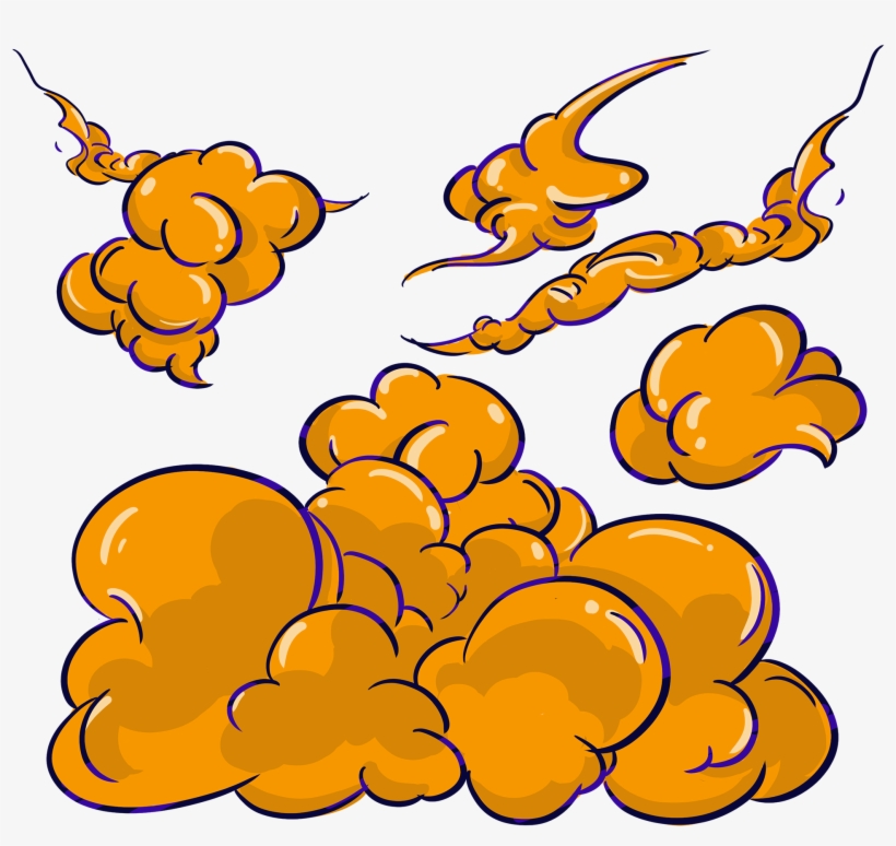 Moire Clouds Bubble Cartoon Png And Psd, transparent png