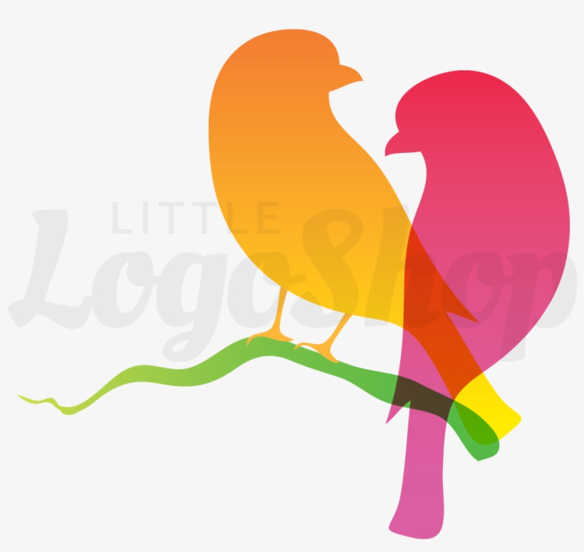 Love Birds Logo Png, transparent png