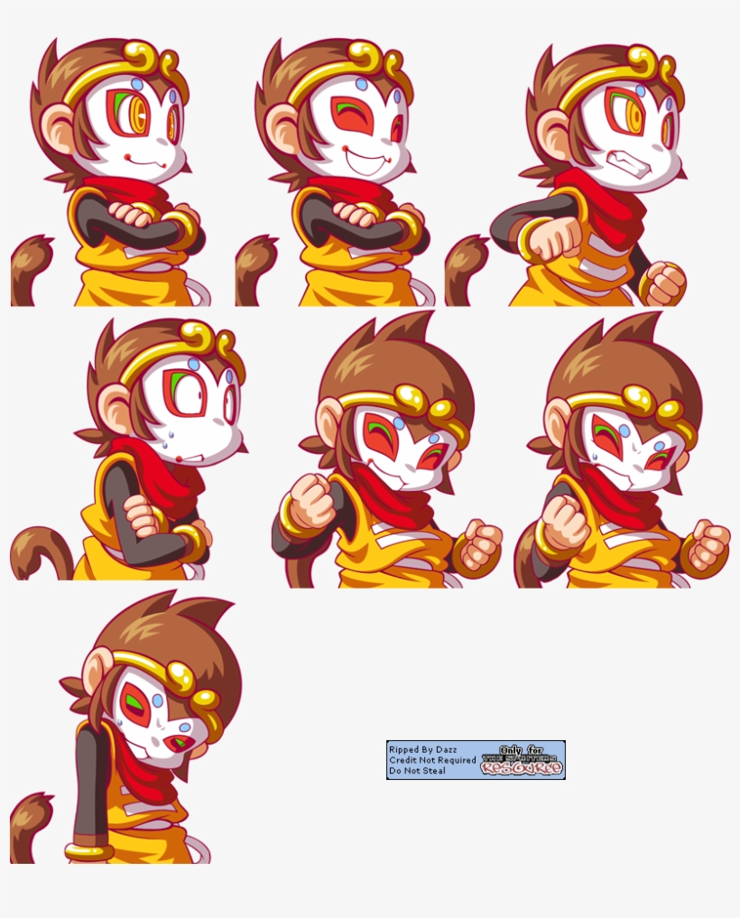 825 X 946 7 - Sheet Monkey King, transparent png