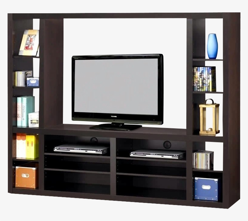 Wall Units Contemporary Entertainment Wall Unit In - Design Of Tv Rack, transparent png