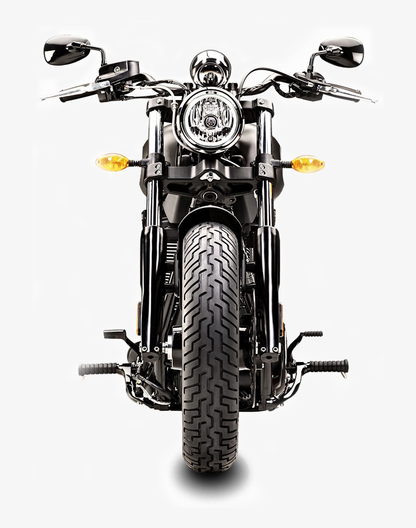 Over 200 Million Motorcyclist Around The World - Biker Motorcycle Front View, transparent png