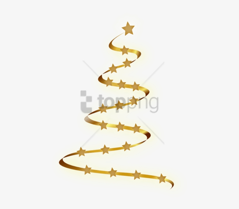 Free Png Gold Christmas Tree Png Image With Transparent - Christmas Saying To Put In A Card, transparent png