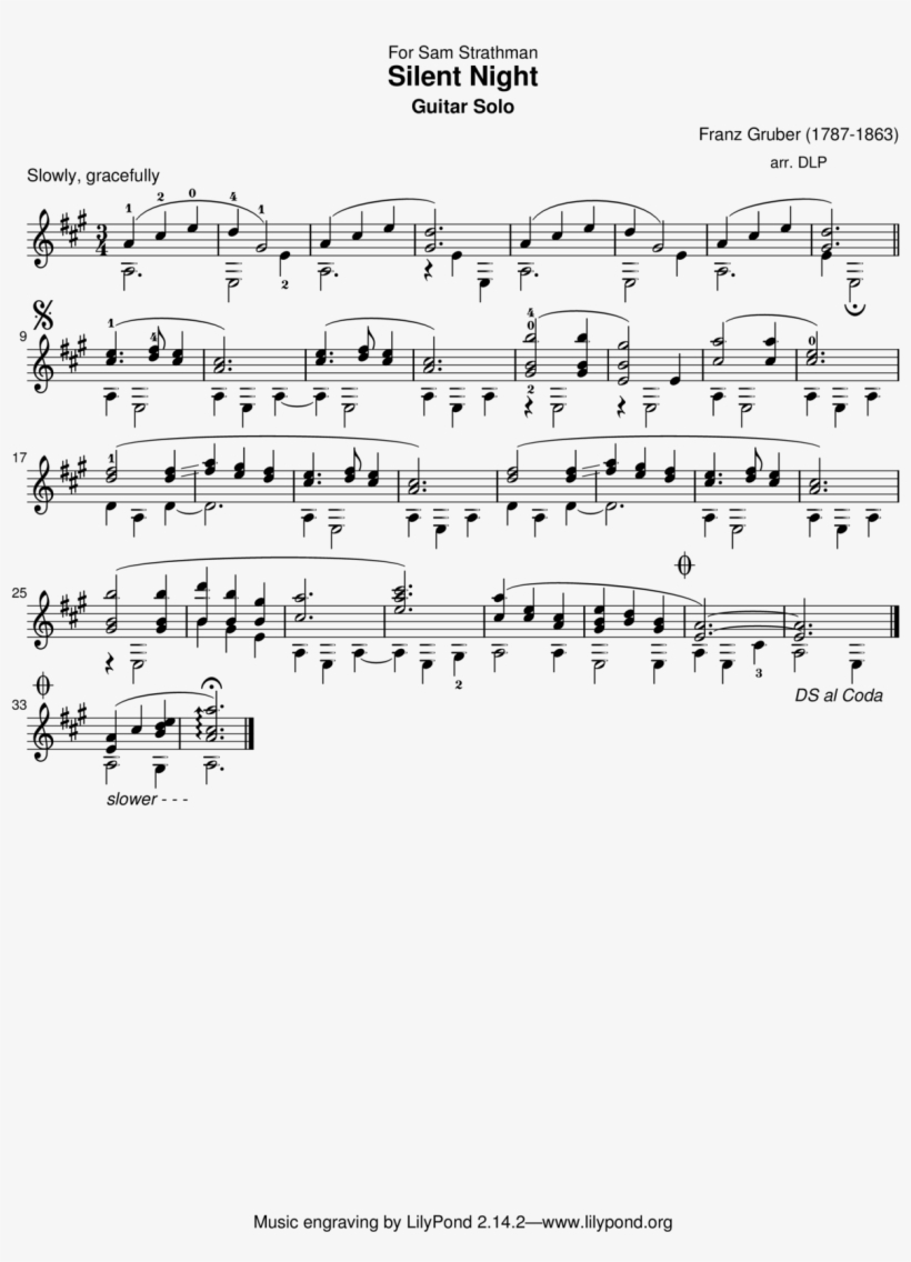 Music By Dave Phillips - Sheet Music, transparent png