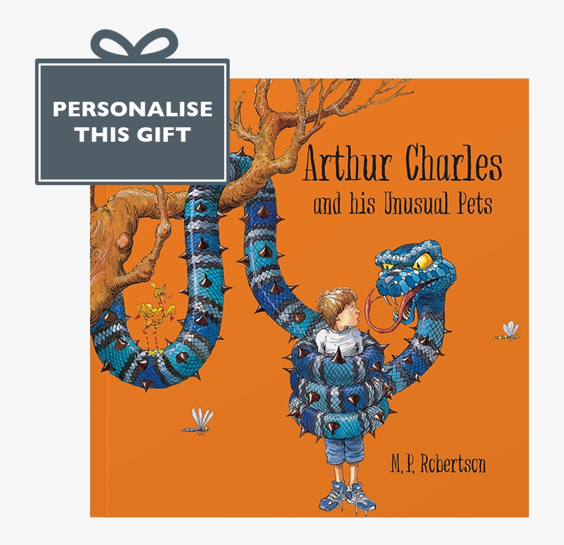 Unusual Pets Personalised Children's Book, transparent png