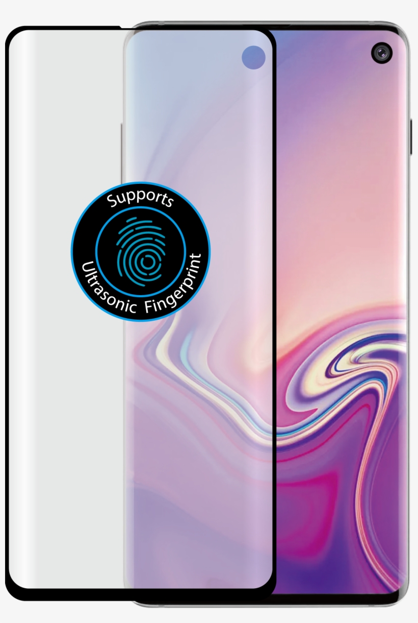 Azuri Duo Curved Screen Protector For Samsung Galaxy - Samsung Galaxy S10 Plus, transparent png