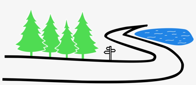Hiking Trails Icon, transparent png