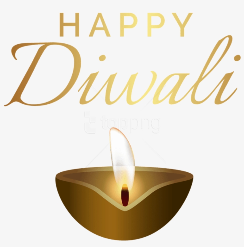 Free Png Download Happy Diwali Candle Clipart Png Photo - Design, transparent png