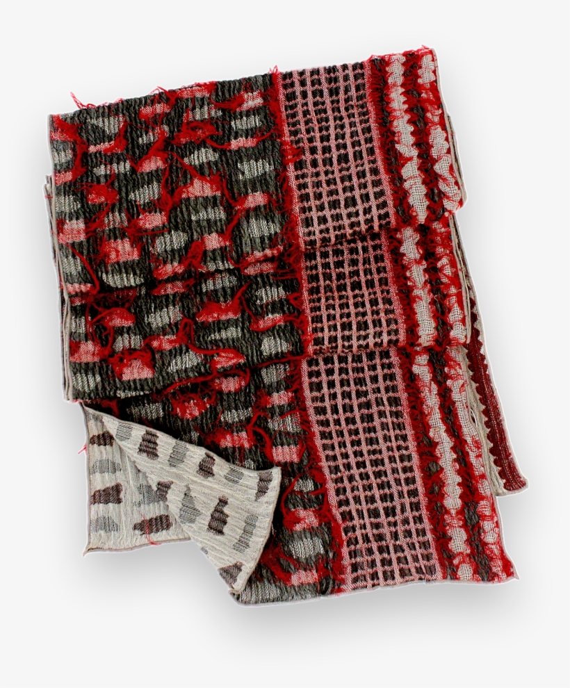 Shards Nuno Scarf - Woolen, transparent png