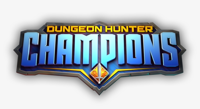 Dungeon Hunter Champions Logo Png, transparent png