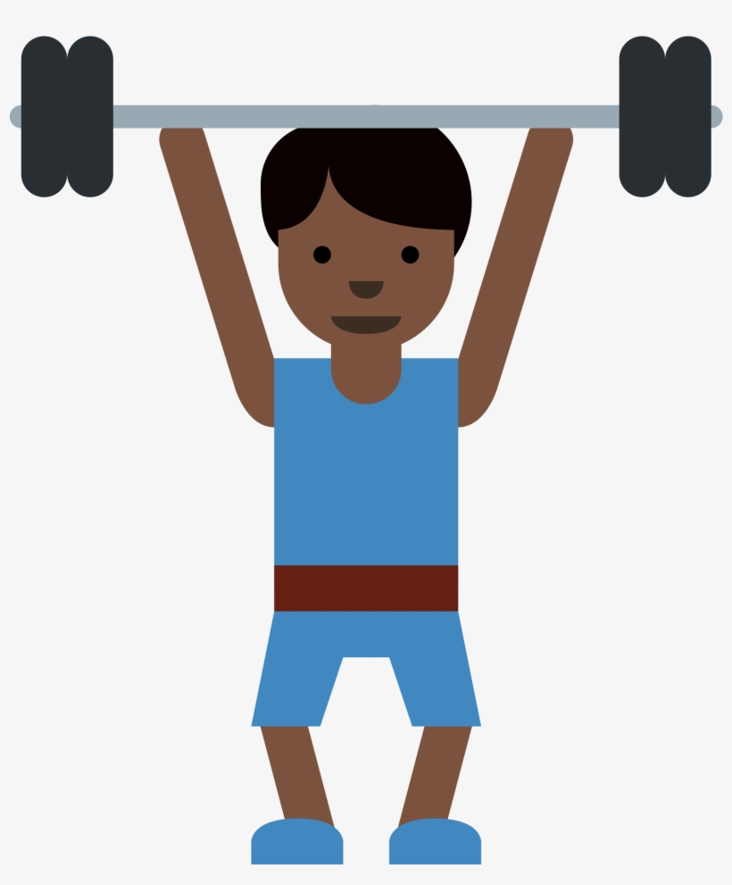 Twemoji F Cb Ff Svg Wikimedia Commons - Emoji Mulher Levantando Peso Png, transparent png