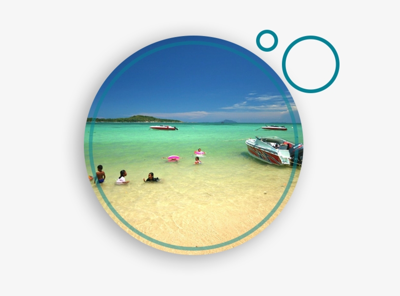 Taxi Speedboats And Long Tail Boats That Line Rawai - Sea, transparent png